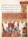 Iraq: Abu Zayd in the mosque at Basra. Miniature from the 'Maqam' or 'Assembly' illustrated by Yahya ibn Mahmud al-Wasiti, 1237 CE